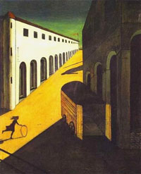Giorgio de Chirico, Mystère et mélancolie d’une rue, 1914